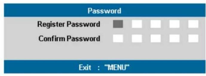 OPTOMA EP772 - Menu Setting - 1