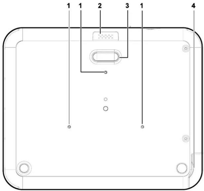 OPTOMA EP772 - Bottom view - 1