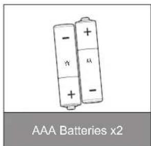 AAA Batteries x2