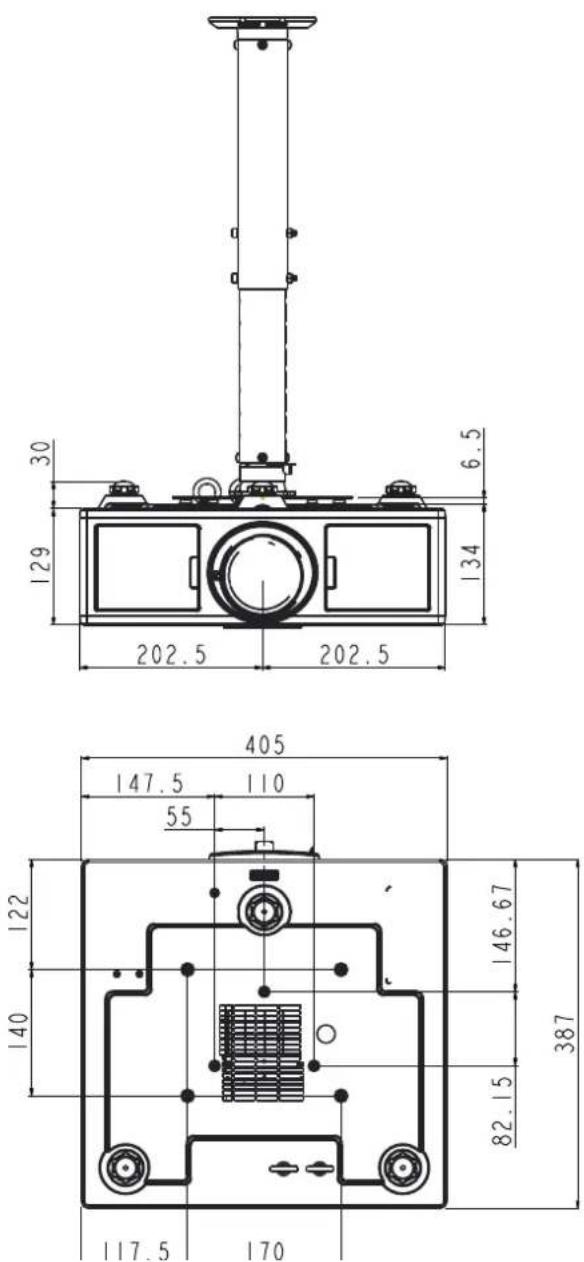 OPTOMA ZU610T - Warning: - 1