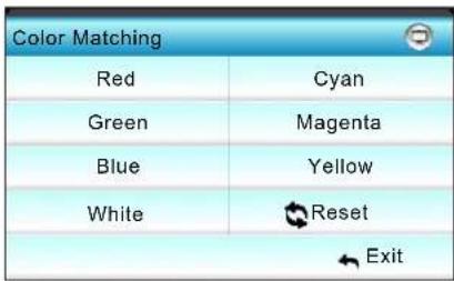 OPTOMA EH504WIFI - Color Matching - 1
