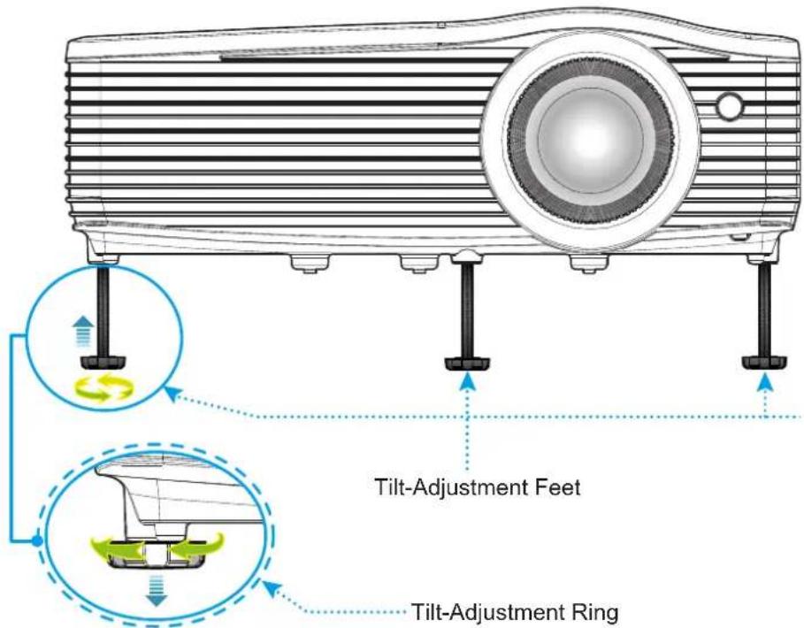 OPTOMA EH504WIFI - Image height - 1