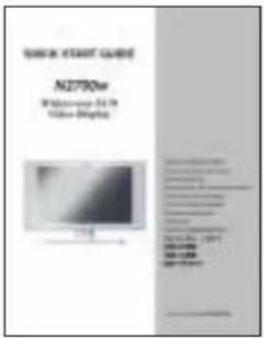 VIEWSONIC VPW4255 - Package Contents - 13
