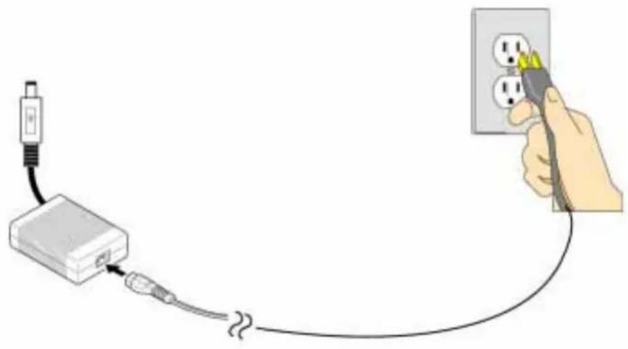 VIEWSONIC VPW4255 - Plug into AC power source (wall outlet) - 1