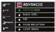 VIEWSONIC Pro8100 - 2-2. Advanced Sub-Menu - 1