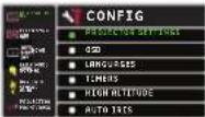 VIEWSONIC Pro8100 - 2-3 Config Sub-Menu - 1