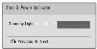 LG 47LD450C - Step 3. Power Indicator (For LED LCD TV) - 1