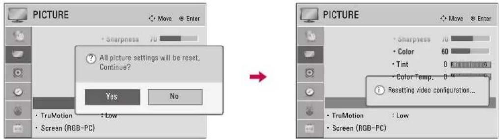 LG 47LD450C - PICTURE RESET - 1