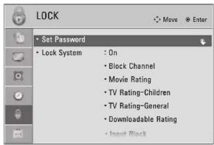LG 47LD450C - Set Password - 1