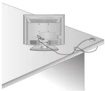 LG 47LD450C - KENSINGTON SECURITY SYSTEM - 1