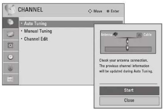LG 47LD450C - Auto Scan (Auto Tuning) - 3