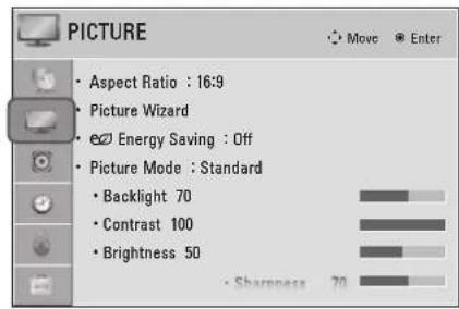 LG 47LD450C - ON-SCREEN MENUS SELECTION - 10