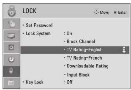 LG 47LD450C - TV Rating English - For CANADA - 1