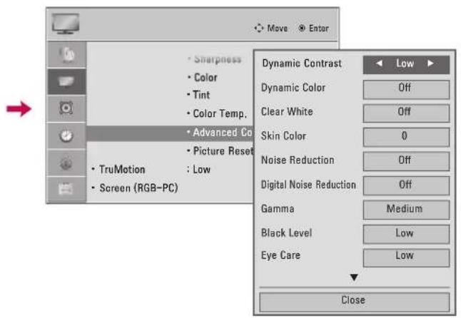 LG 47LD450C - PICTURE IMPROVEMENT TECHNOLOGY (ADVANCED CONTROL) - 2