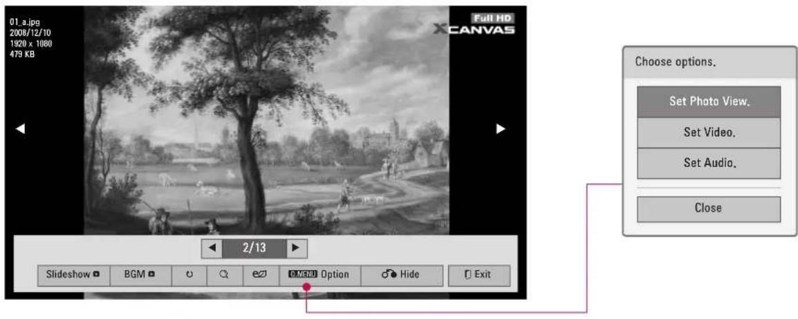 LG 47LD450C - Using the Photo List Function - 1