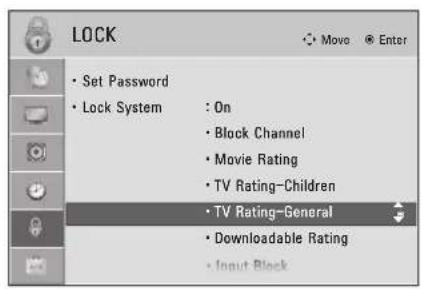 LG 47LD450C - TV Rating General - For USA - 1