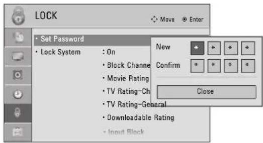 LG 47LD450C - Set Password - 3