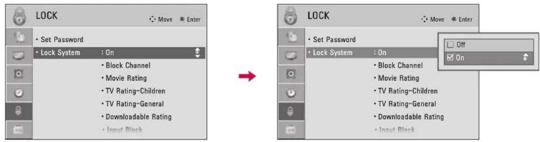 LG 47LD450C - Lock System - 1