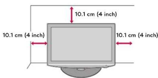 LG 47LD450C - DESKTOP PEDESTAL INSTALLATION - 1