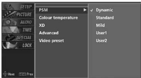 LG 42PC1DV - PICTURE STATUS MEMORY (PSM) - 3