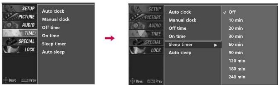 LG 42PC1DV - SLEEP TIMER - 2