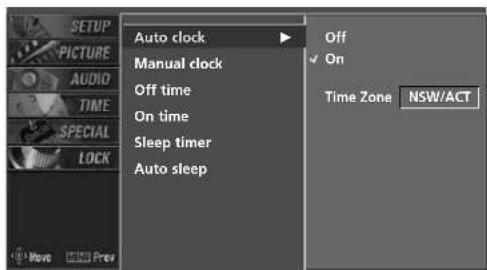LG 42PC1DV - AUTO CLOCK SETUP - 3