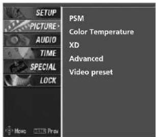 LG 42PC1DV - ON SCREEN MENUS SELECTION AND ADJUSTMENT - 8