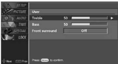 LG 42PC1DV - MANUAL SOUND CONTROL (SSM-User option) - 4