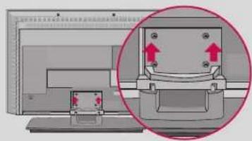 LG 42PC1DV - How to remove the CABLE MANAGEMENT - 1