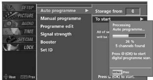 LG 42PC1DV - AUTO PROGRAMME TUNING - 4