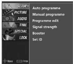 LG 42PC1DV - ON SCREEN MENUS SELECTION AND ADJUSTMENT - 1