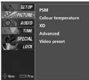 LG 42PC1DV - VIDEO PRESET - 2