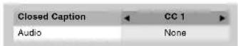 TOSHIBA Regza 37HL67 - To select closed captions: - 2