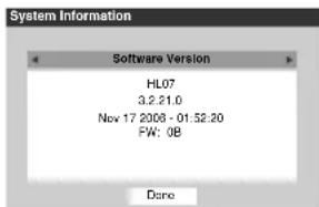 TOSHIBA Regza 37HL67 - Viewing the system status - 2