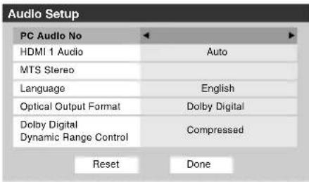TOSHIBA Regza 37HL67 - To set the PC Audio: - 1