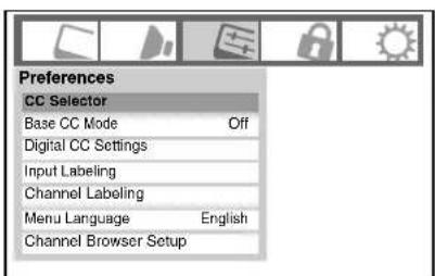 TOSHIBA Regza 37HL67 - To select closed captions: - 1