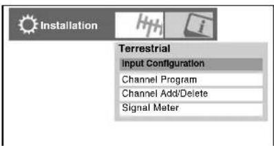 TOSHIBA Regza 37HL67 - To configure the ANT input source: - 2