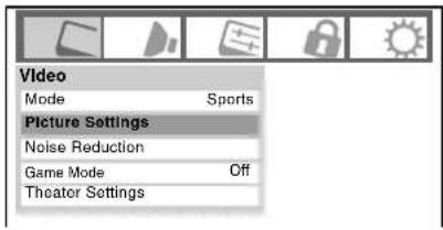 TOSHIBA Regza 37HL67 - Using dynamic contrast - 1