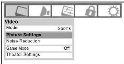TOSHIBA Regza 37HL67 - Using the static gamma feature - 1
