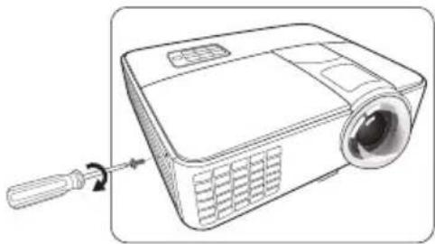 BENQ MW621ST - Replacing the lamp - 14