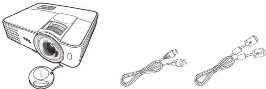 BENQ MW621ST - Standard accessories - 2