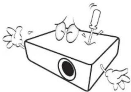 BENQ MW621ST - Safety Instructions (Continued) - 5