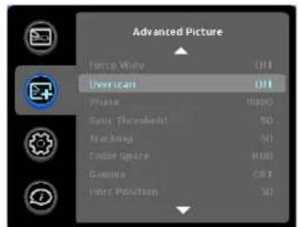 INFOCUS IN1100 - Using the menus - 3