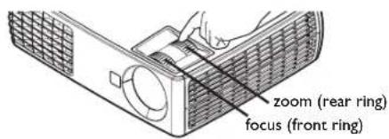 INFOCUS IN1100 - Adjusting the image - 5