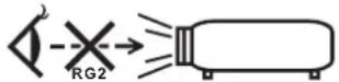 INFOCUS INL3149WU - Do not stare into beam, RG2 - 1