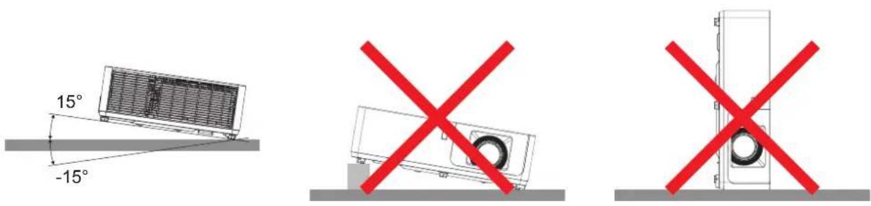 INFOCUS INL3149WU - Projector installation notice - 1