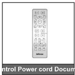 INFOCUS INL3149WU - Standard accessories - 2