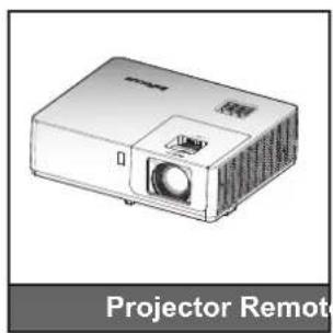 INFOCUS INL3149WU - Standard accessories - 1
