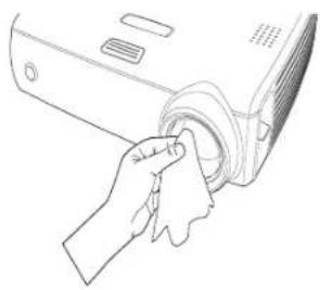 INFOCUS IN35W - Using the security lock - 1