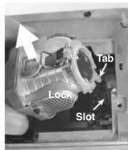 INFOCUS M1 - Replacing the Lamp - 14